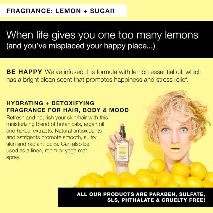 When life gives you one too many lemons (and you've misplaced your happy place...) <b>fragrance</b>