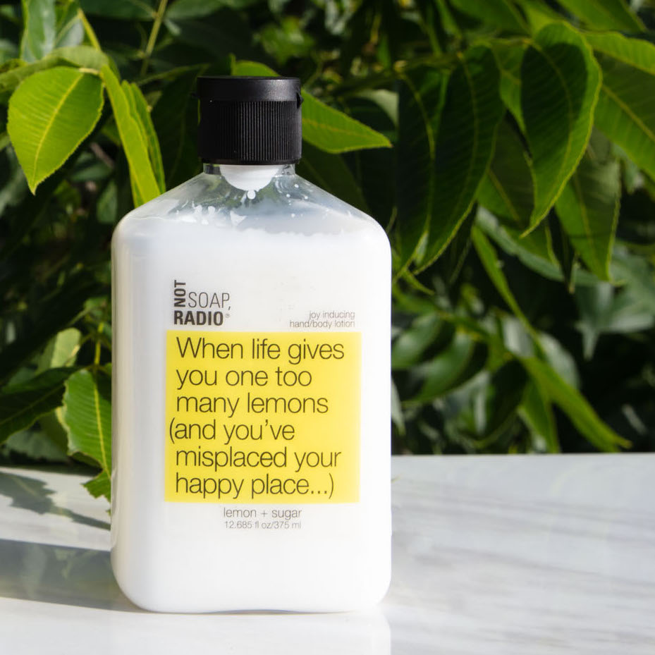 not soap radio bath and body care gifts for women lemon and sugar infused essential oils aromatherapy