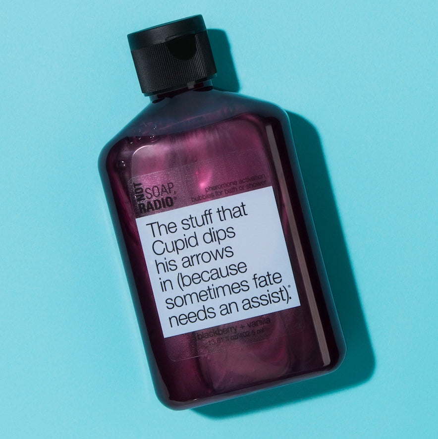 Blackberry vanilla extract body wash - Funny valentines day bath body gifts for her - Aromatherapy bubble bath