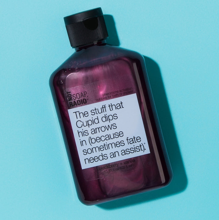 Blackberry vanilla extract body wash - Funny valentines day bath body gifts for her - Aromatherapy bubble bath