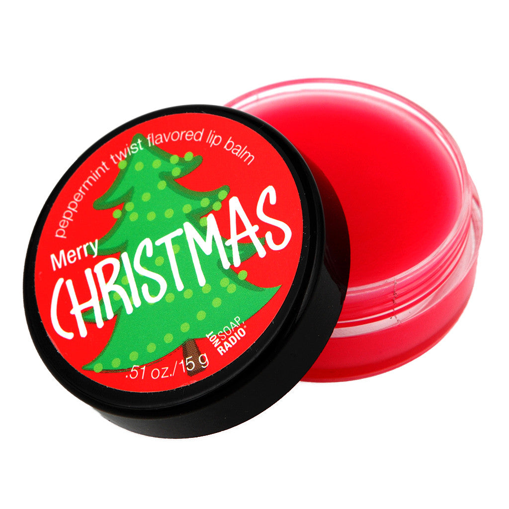 Merry Christmas lip balm - Not Soap Radio lip balm