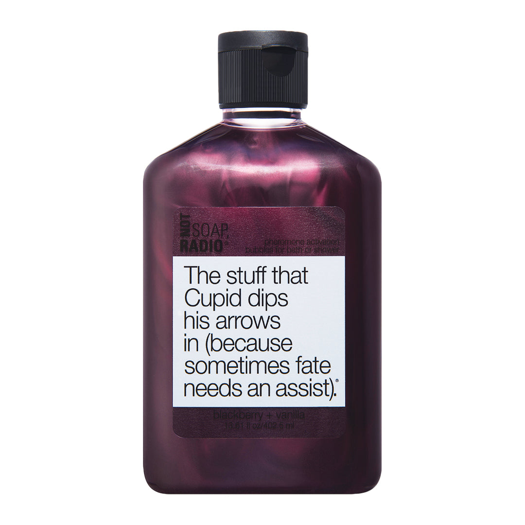 The stuff that Cupid dips his arrows in (because sometimes fate needs an assist). - Not Soap Radio Bubbles for bath/shower