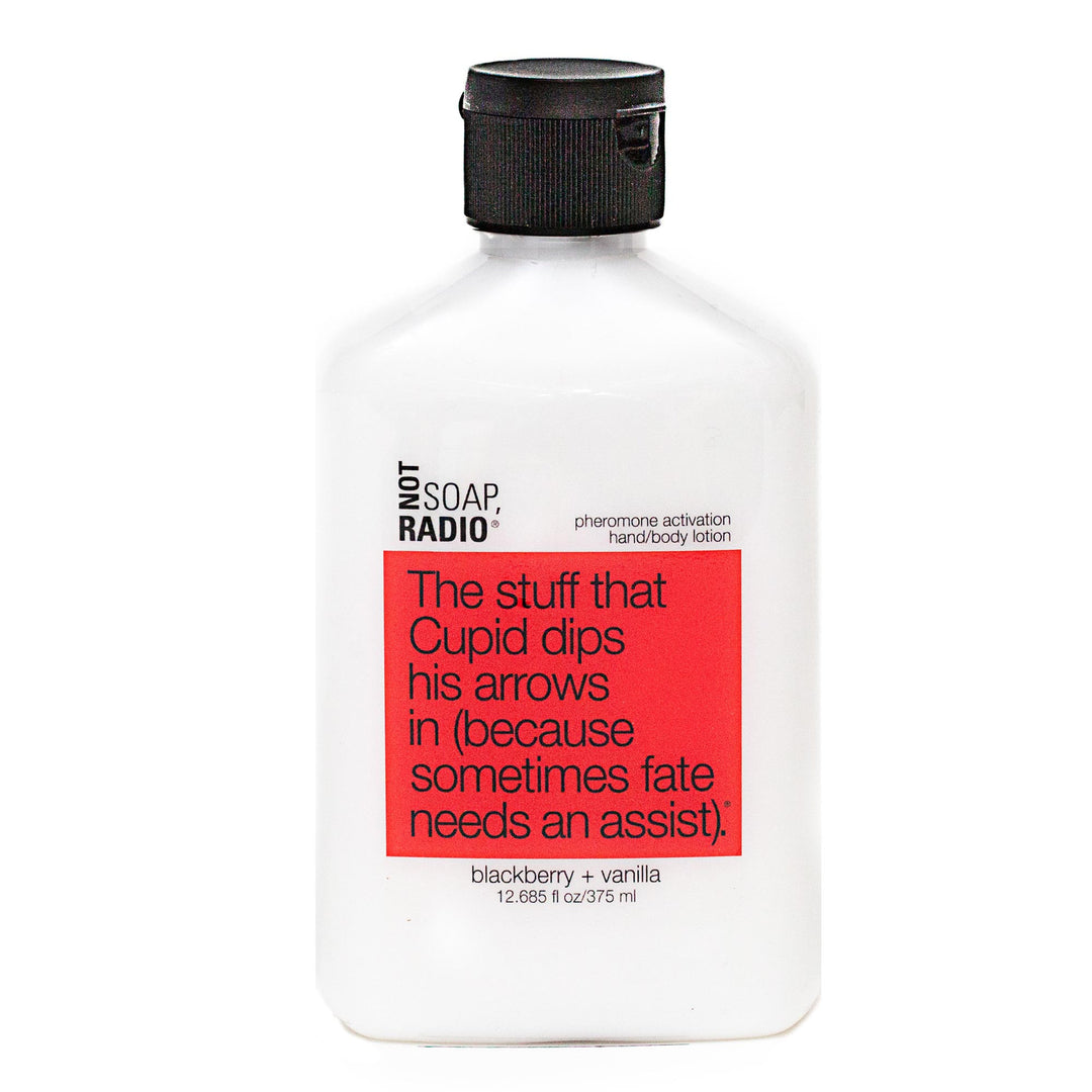 The stuff that Cupid dips his arrows in (because sometimes fate needs an assist). - Not Soap Radio Hand/body lotion