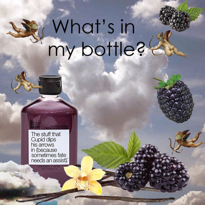 The stuff that Cupid dips his arrows in (because sometimes fate needs an assist). <b>bath/shower gel</b>