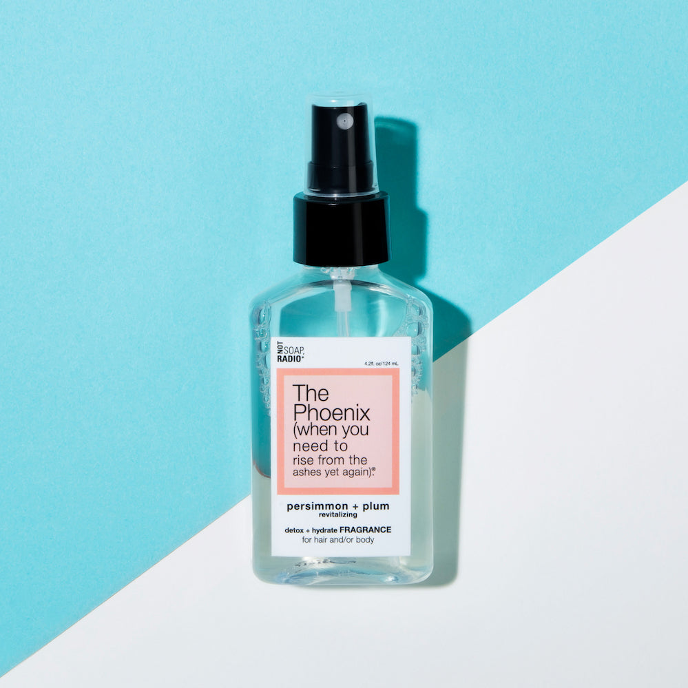 Persimmon plum fragrance body spray - Not Soap Radio