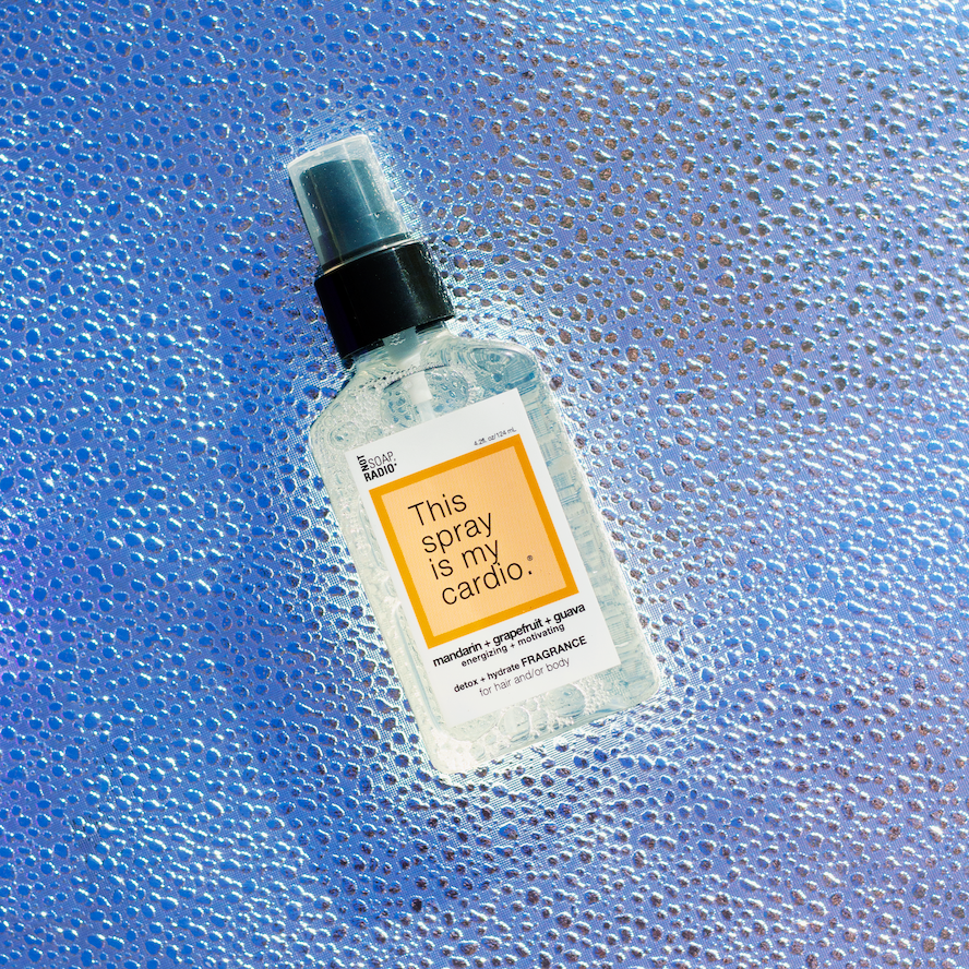 Funny orange citrus aromatherapy bath/body spray - Not Soap Radio