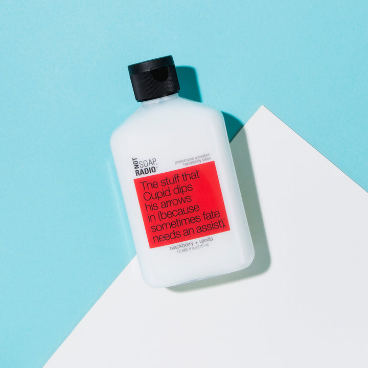 not soap radio hand and body lotion blackberries and vanilla pheromone activation long lasting scented lotion for women