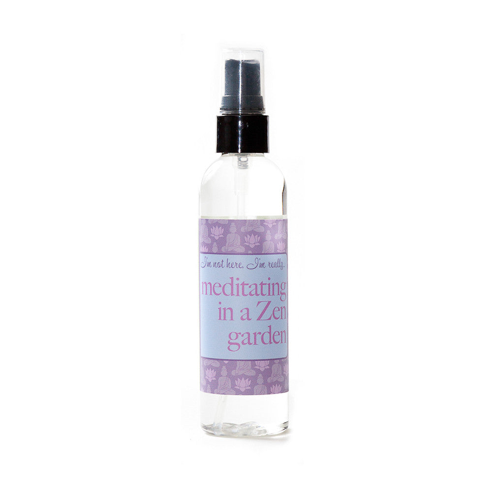 healing garden lavender spray I'm not here, I'm really...meditating in a zen garden dry oil perfume – notsoapradio