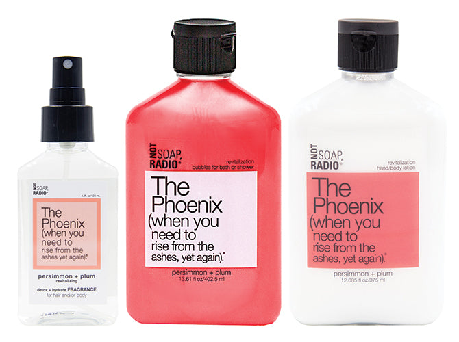 The Phoenix Bath, Body and Fragrance Gift Set | Not Soap Radio