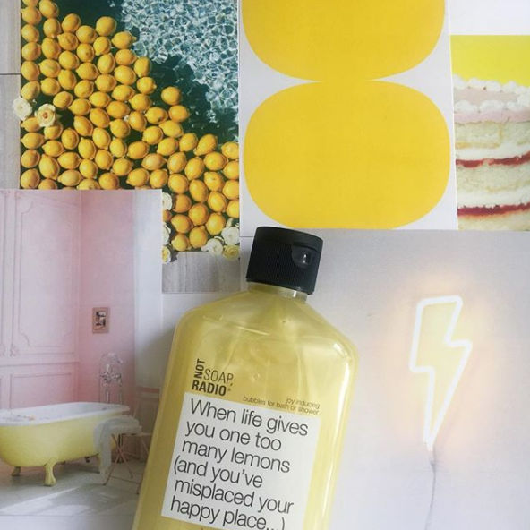 When life gives you one too many lemons (and you've misplaced your happy place...) <b>bath/shower gel</b>