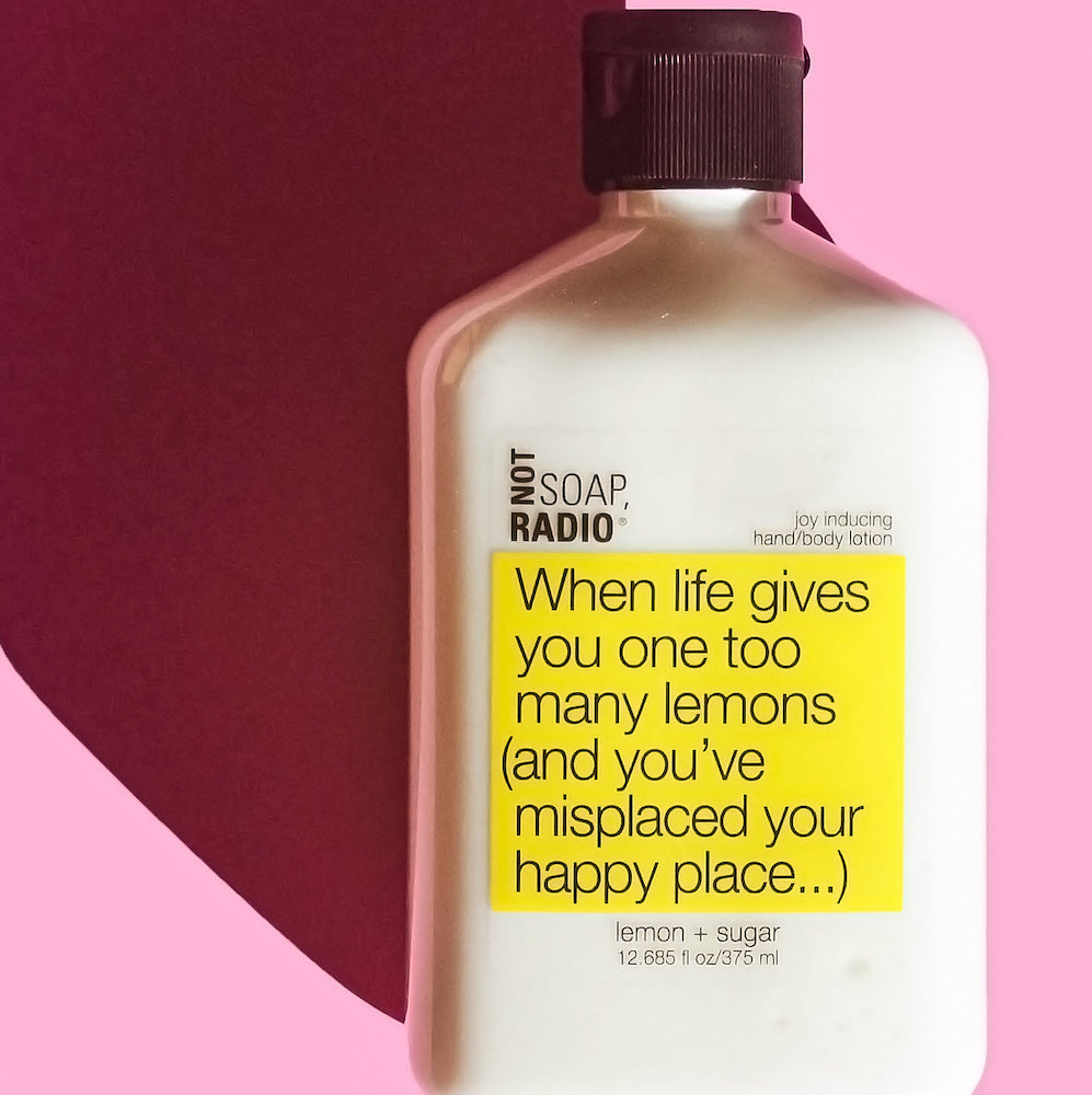 happiness mood joy inducing citrus stress relief hydrating moisturizer long lasting hand body lotion