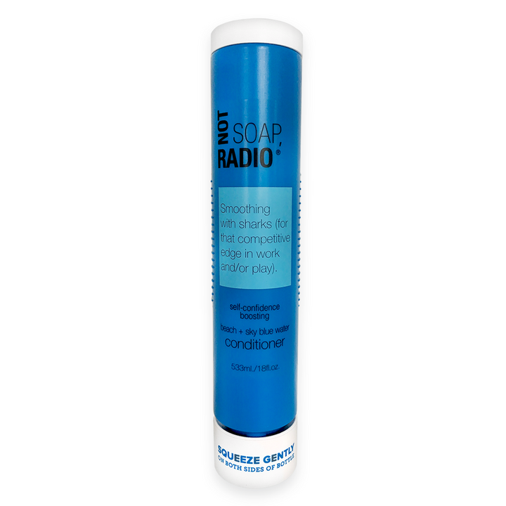 Smoothing with sharks (for that competitive edge in work and/or play) enviro-shield conditioner - Not Soap Radio