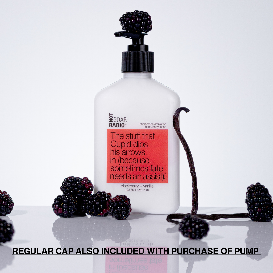 The stuff that Cupid dips his arrows in (because sometimes fate needs an assist). <b>hand/body lotion</b>