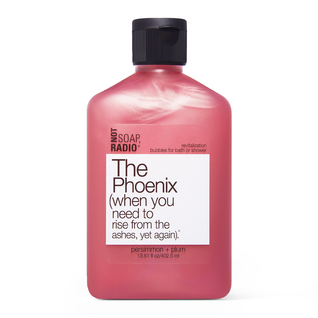 The Phoenix (when you need to rise from the ashes, yet again). - Not Soap Radio Bubbles for bath/shower