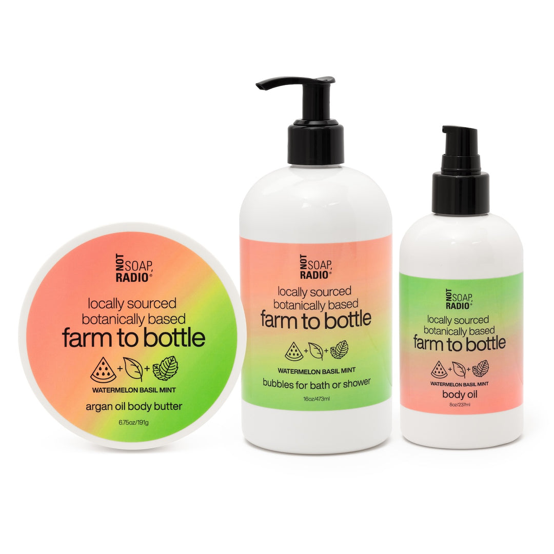 watermelon basil mint gift trio