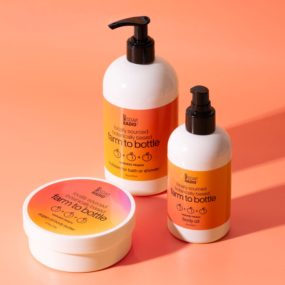 harvest peach gift trio