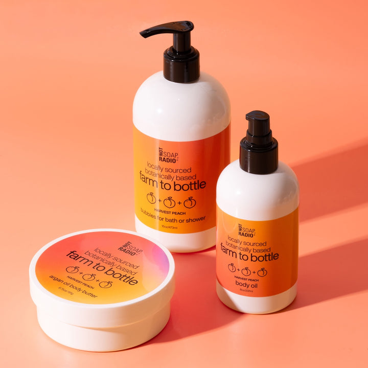 harvest peach gift trio