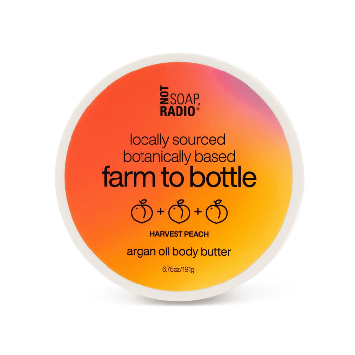 harvest peach <b>body butter with argan oil</b>