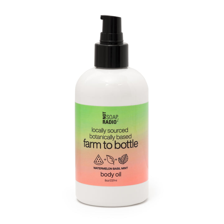 watermelon basil mint <b>body oil</b>
