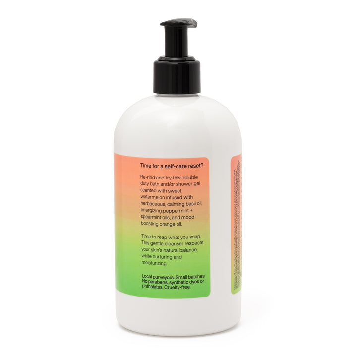 watermelon basil mint <b>bath/shower gel</b>