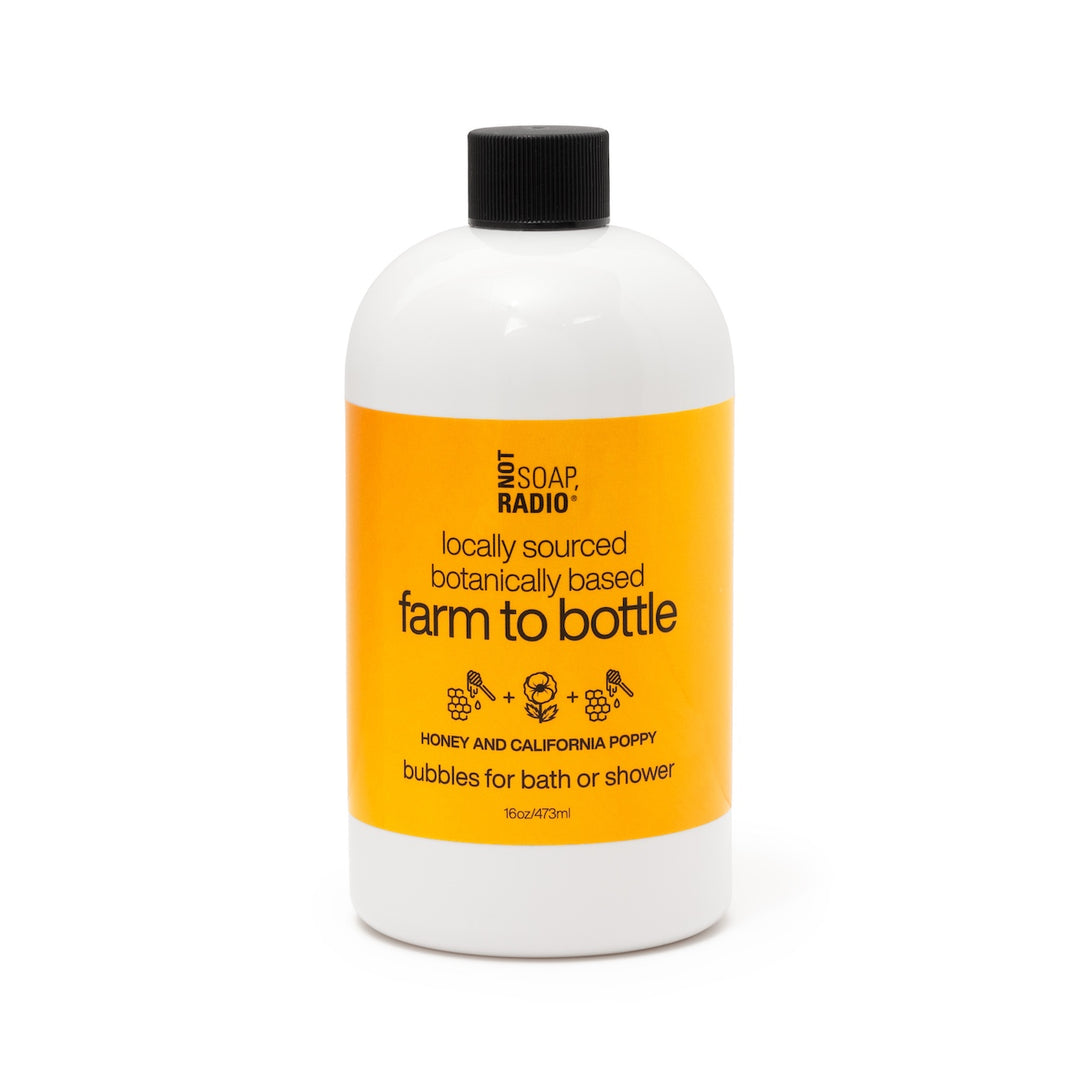 honey and california poppy <b>bath/shower gel</b>
