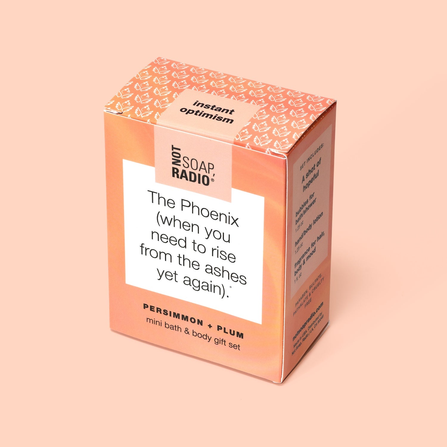 Persimmon + Plum Scented Bath and Body Gift Box | Not Soap, Radio