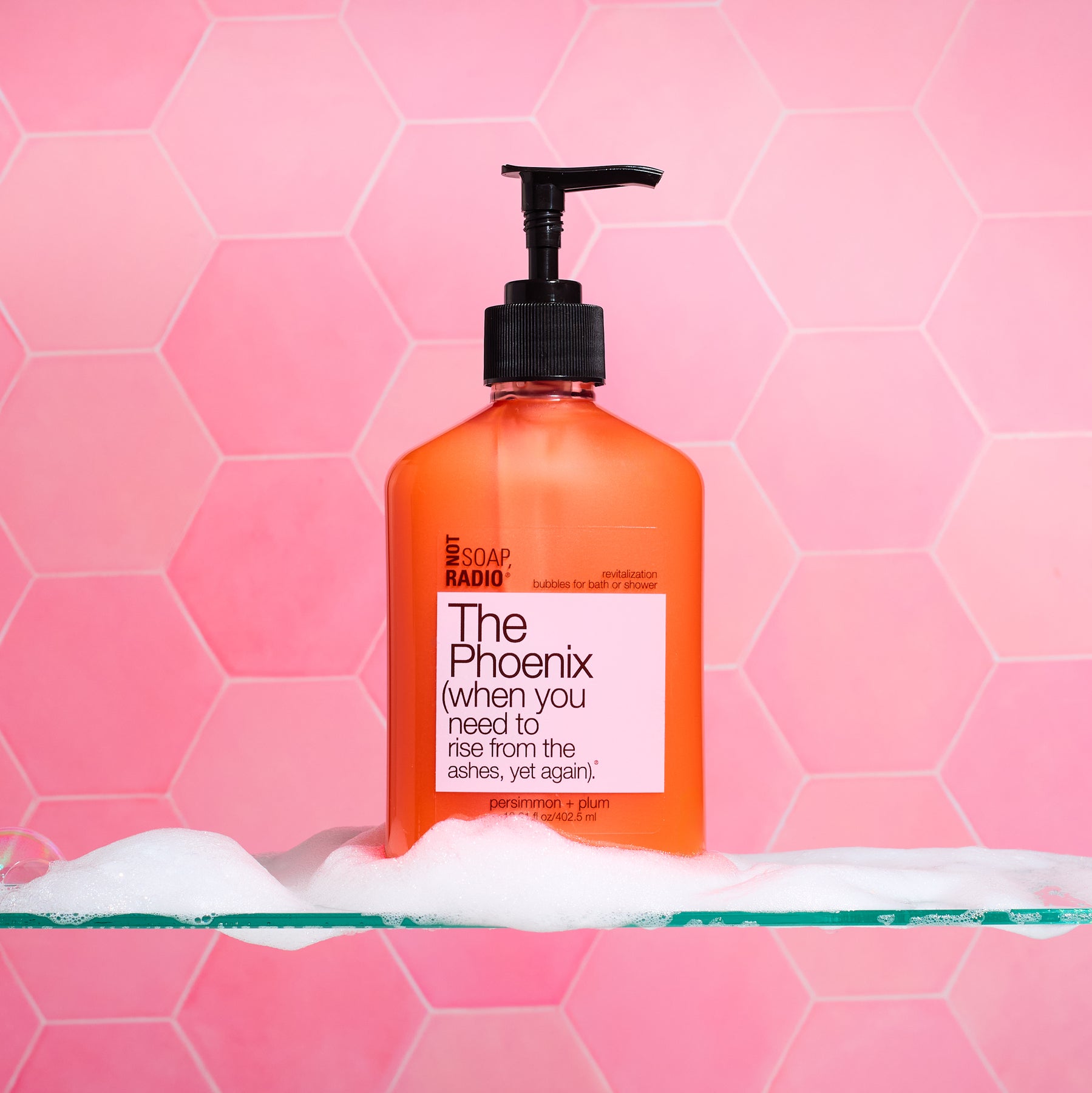 The Phoenix - Persimmon & Plum Bath/Shower Gel | Not Soap Radio
