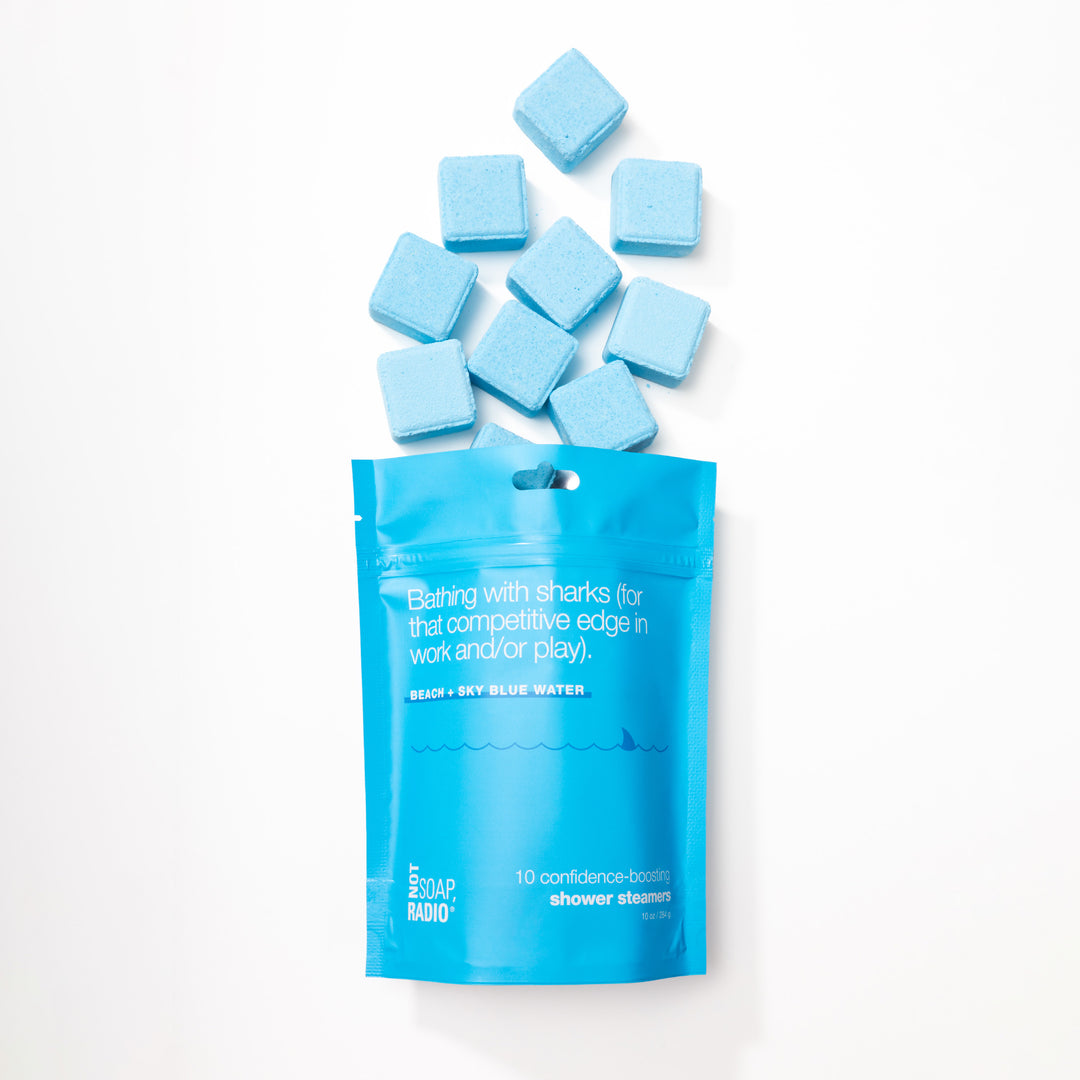 Bathing with sharks <b>shower steamers</b>