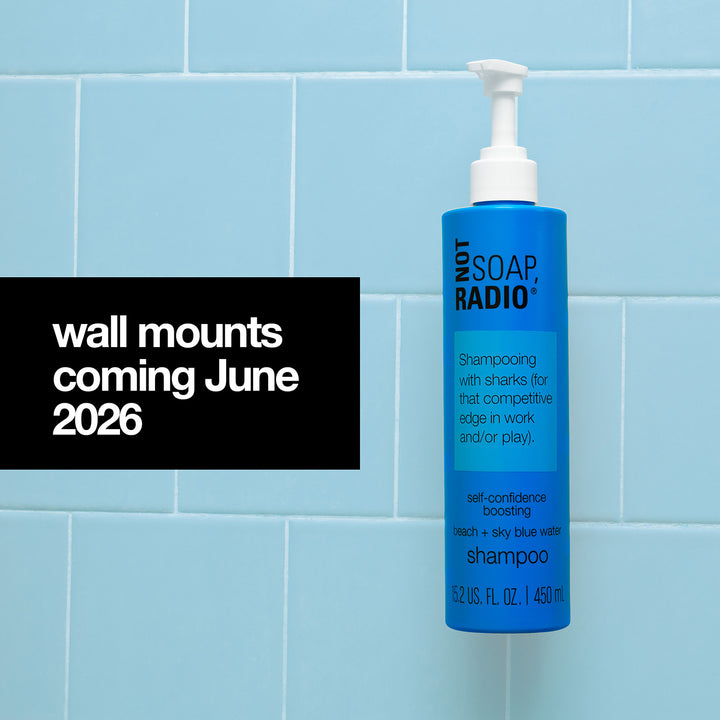 Shampooing with sharks (for that competitive edge in work and or play) <b>shampoo pump bottle</b>