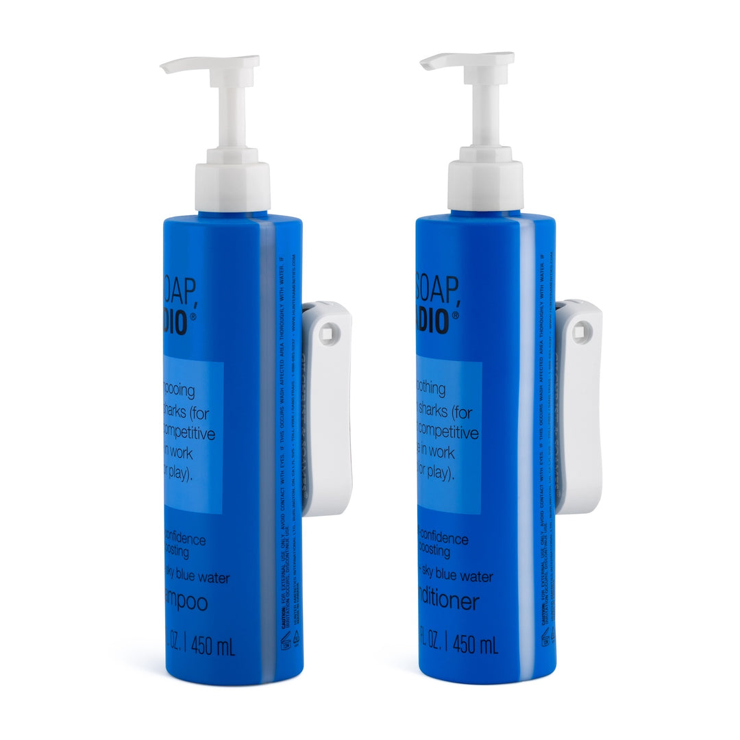 The entire stay <b>body wash, lotion, hand wash, shampoo and conditioner pump bottles</b>