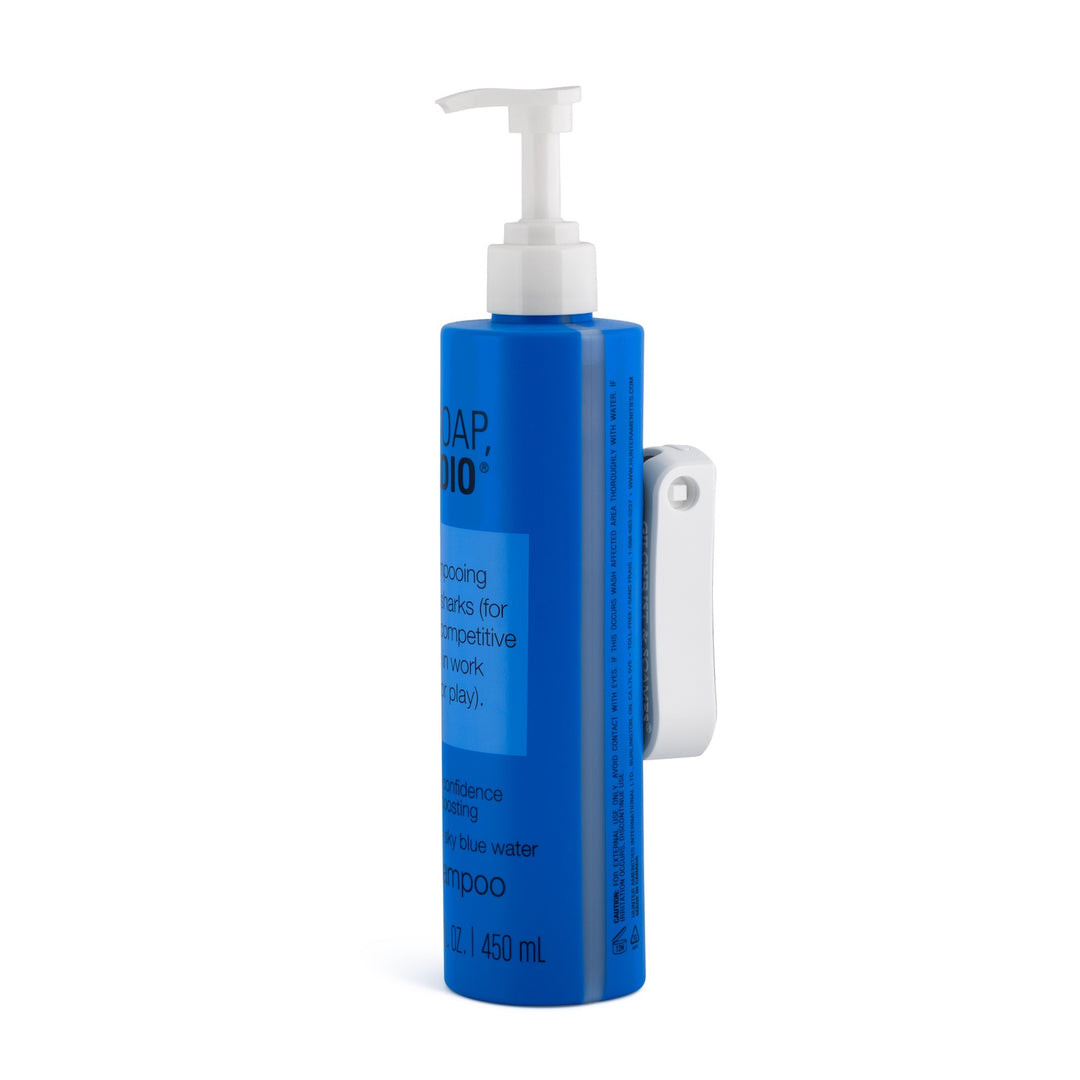 Shampooing with sharks (for that competitive edge in work and or play) <b>shampoo pump bottle</b>