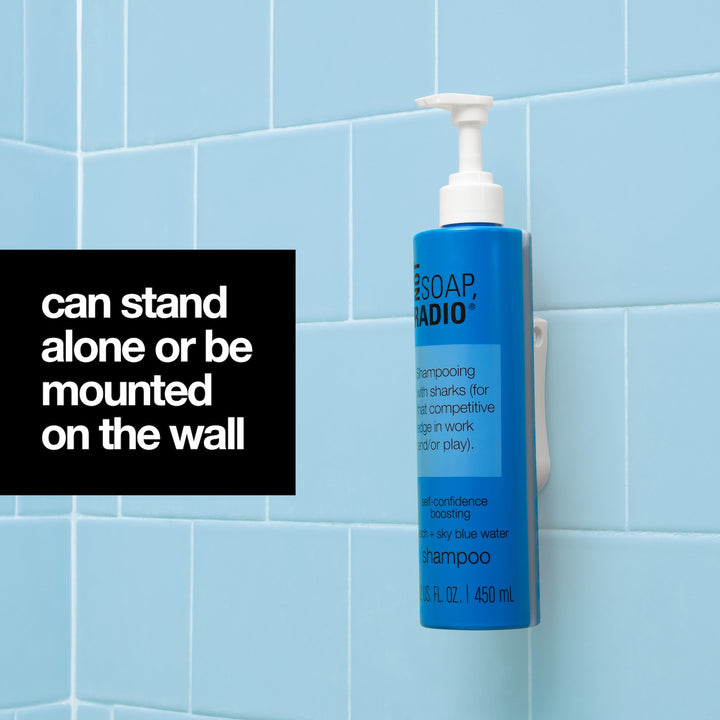 Shampooing with sharks (for that competitive edge in work and or play) <b>shampoo pump bottle</b>