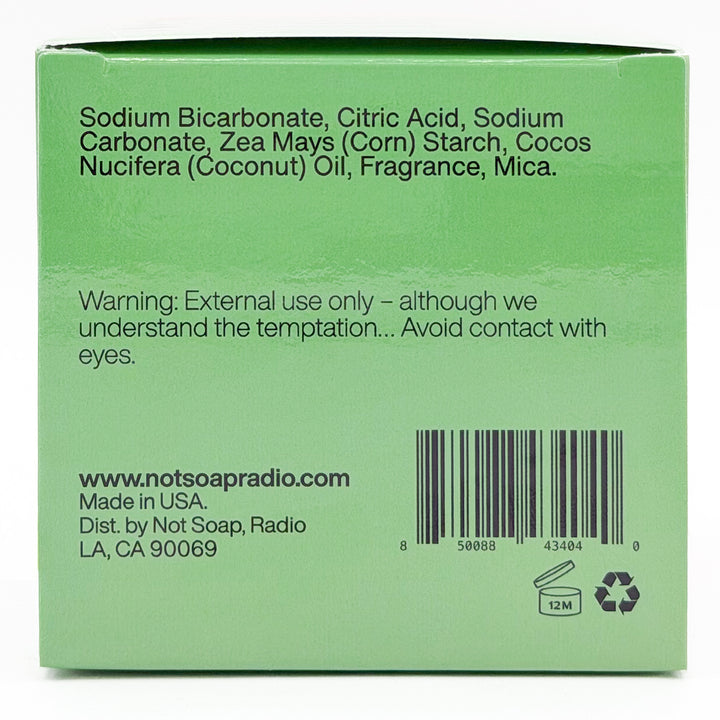 Farm to bottle watermelon basil mint bath bomb