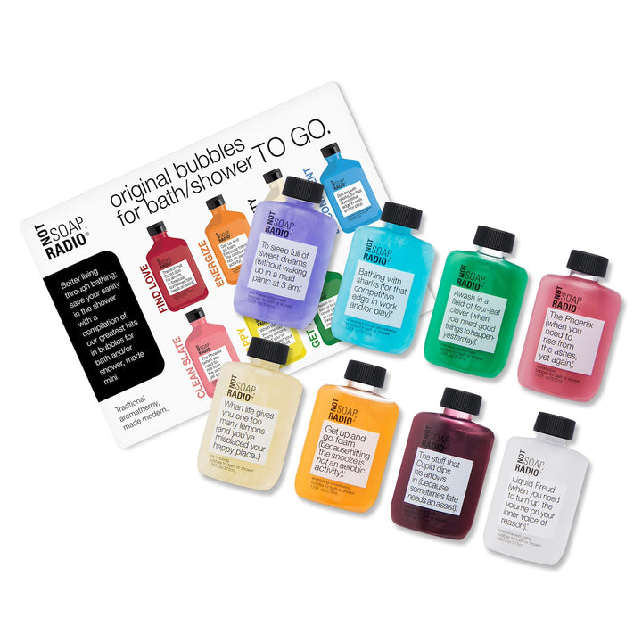 Mini all-together bath/shower gel set