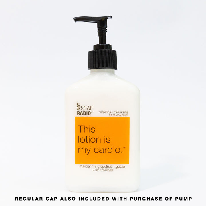 This lotion is my cardio. <b>hand/body lotion</b>