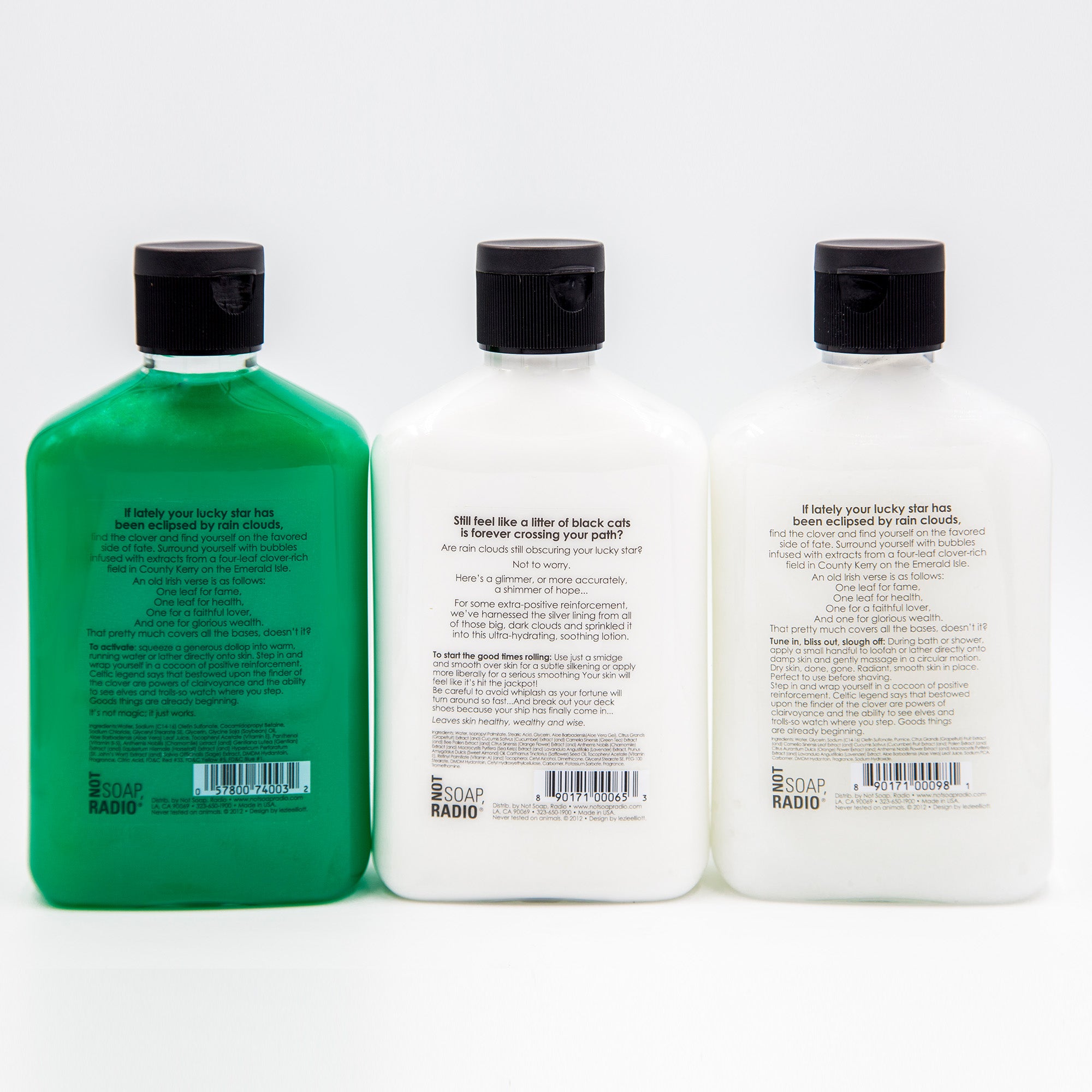 Aromatherapy Gift Set, Green Tea Body Lotion | Not Soap Radio