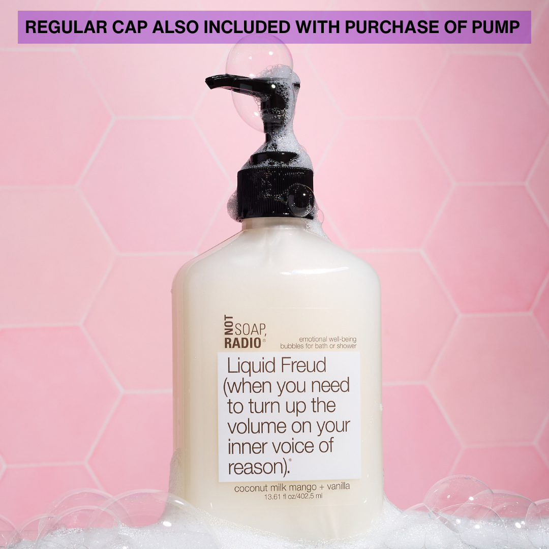 Liquid Freud (when you need to turn up the volume on your inner voice of reason). <b>bath/shower gel</b>