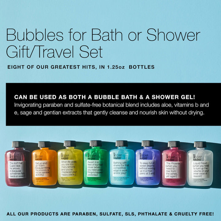 Mini all-together bath/shower gel set