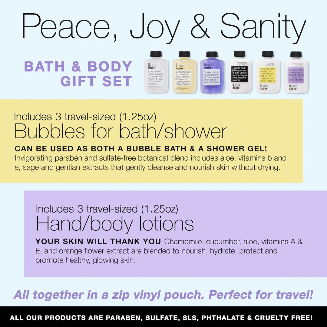 Peace, Joy and Sanity Gift Set