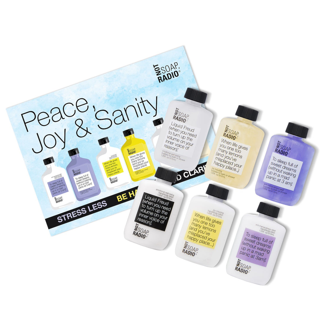 Peace, Joy and Sanity Gift Set