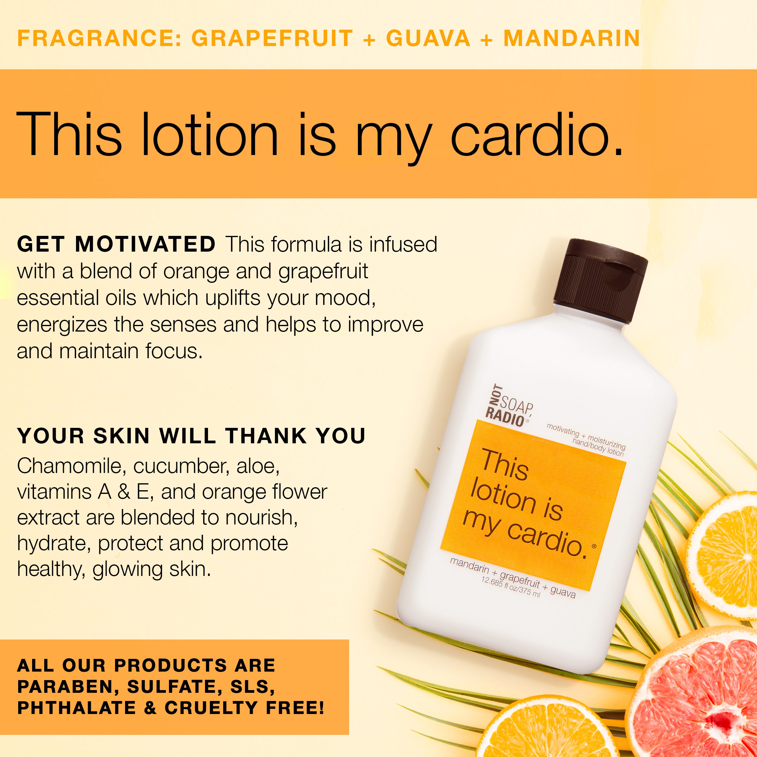 This lotion is my cardio. <b>hand/body lotion</b>