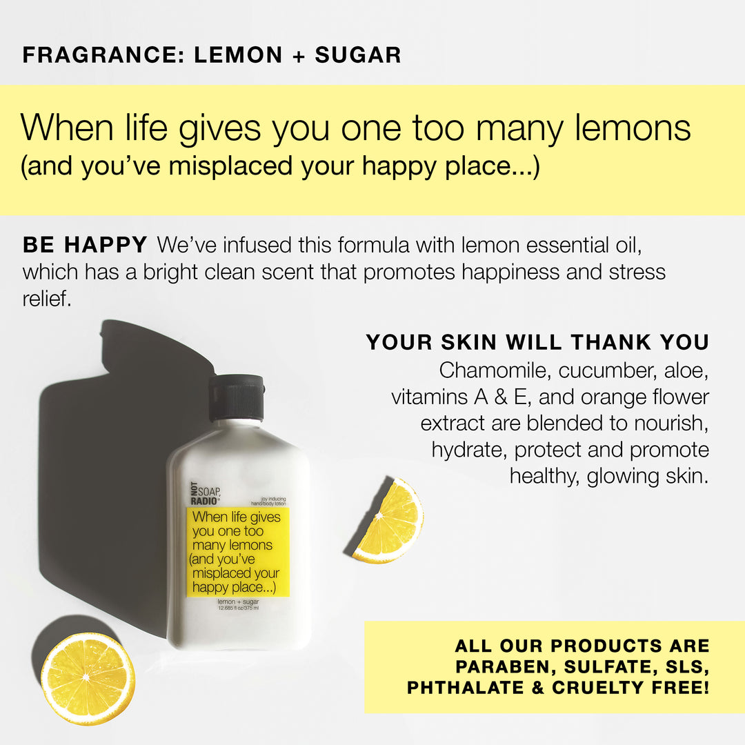 A cavalcade of lemons -- the ULTIMATE gift set