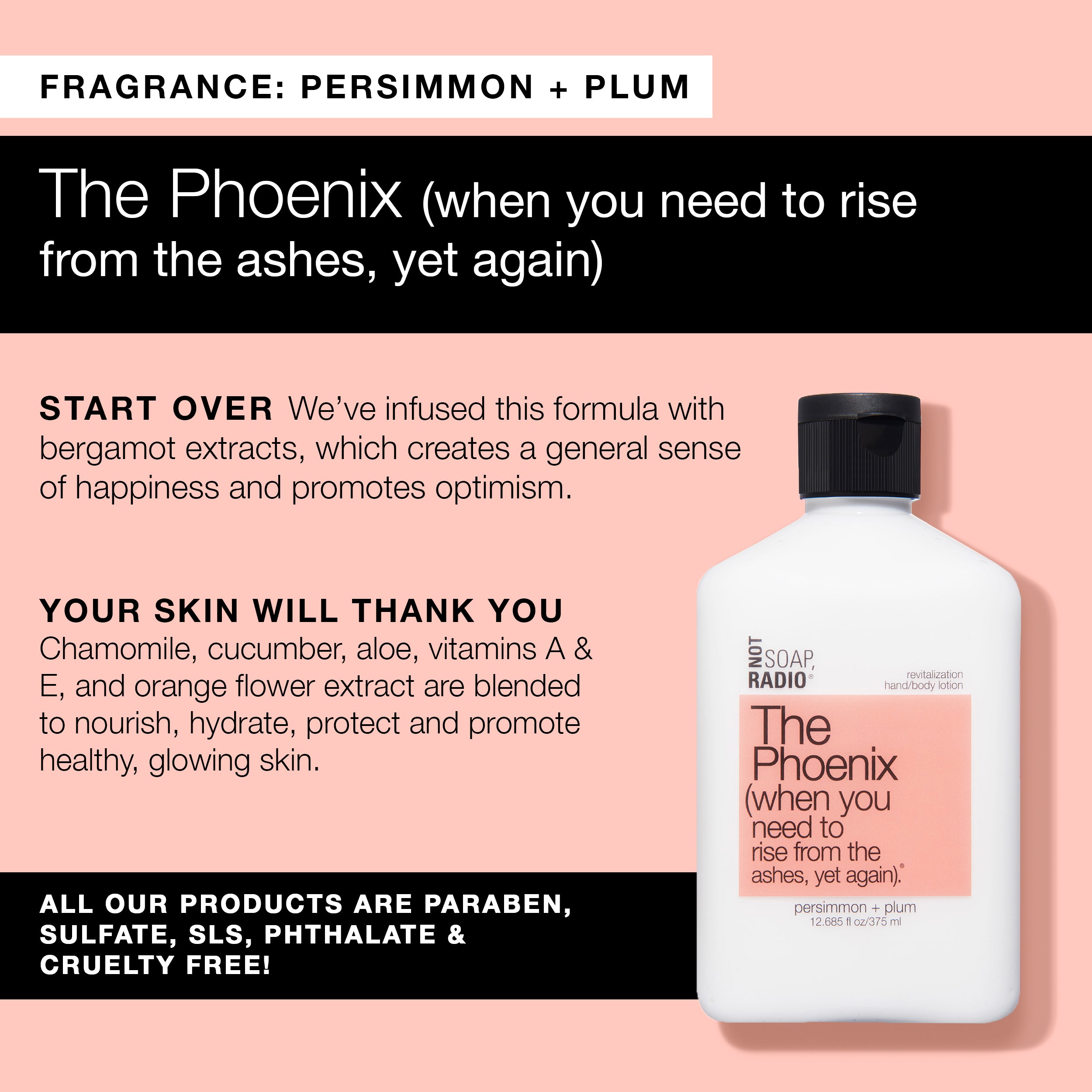 The Phoenix (when you need to rise from the ashes, yet again). <b>hand/body lotion</b>
