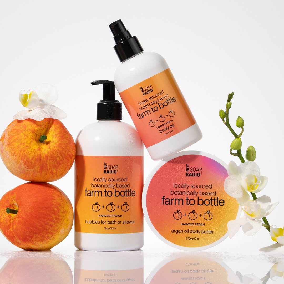 harvest peach <b>body butter with argan oil</b>