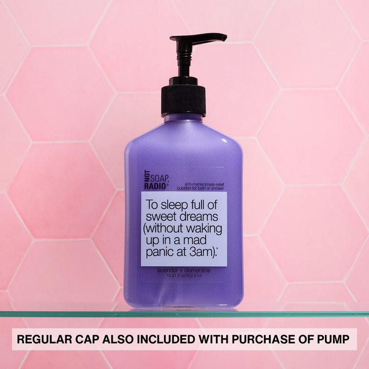 To sleep full of sweet dreams (without waking up in a mad panic at 3am). <b>bath/shower gel</b>