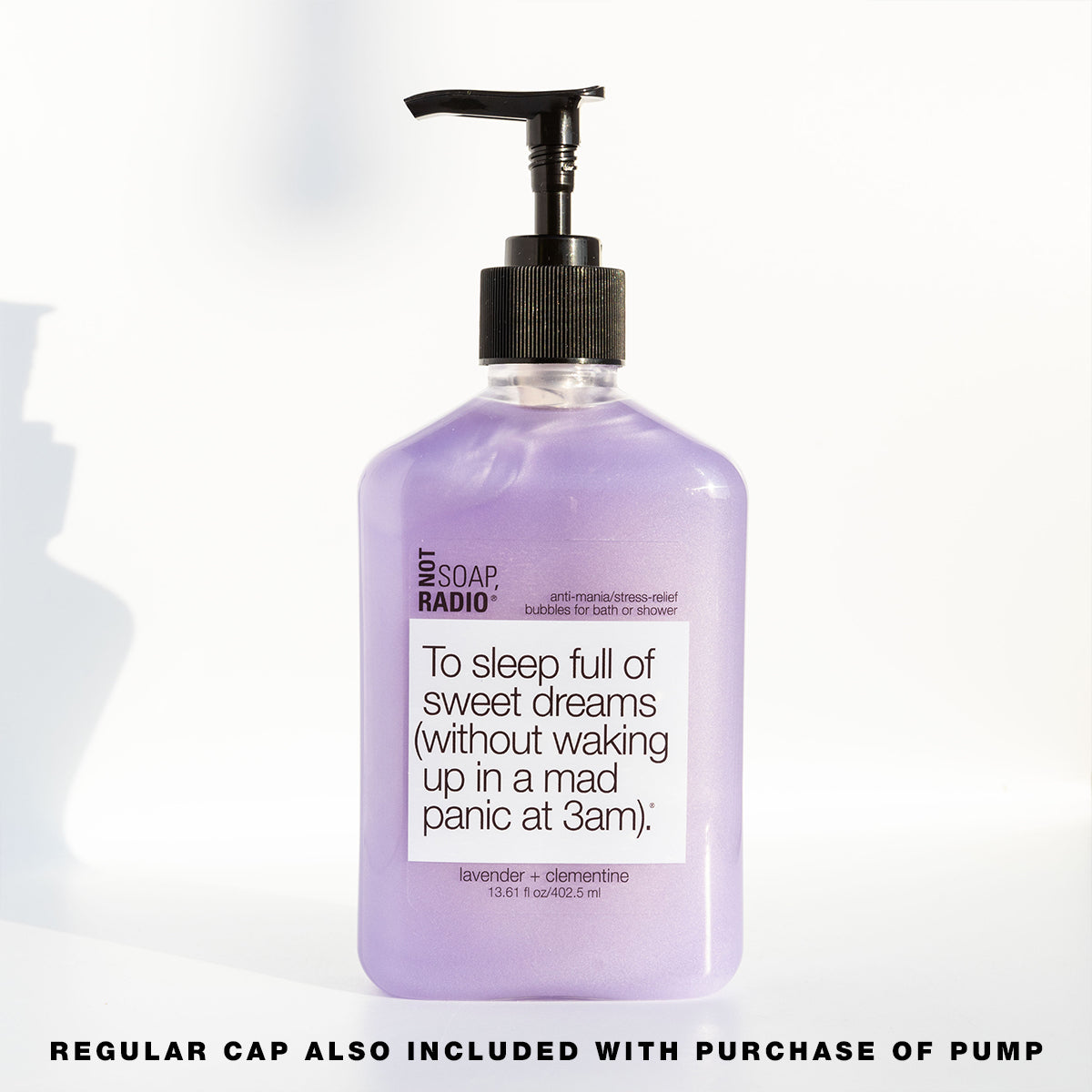To sleep full of sweet dreams (without waking up in a mad panic at 3am). <b>bath/shower gel</b>
