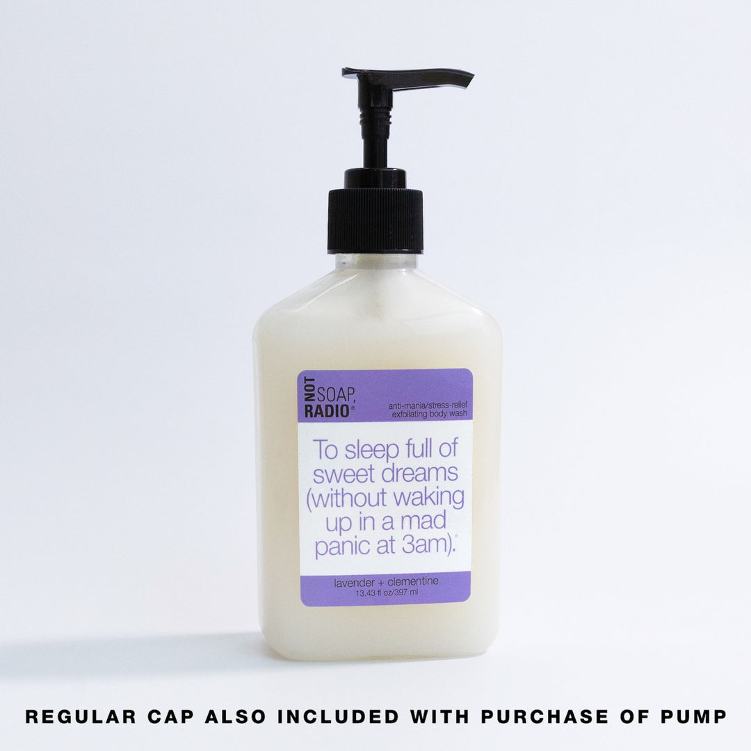 To sleep full of sweet dreams (without waking up in a mad panic at 3am). <b>body scrub</b>