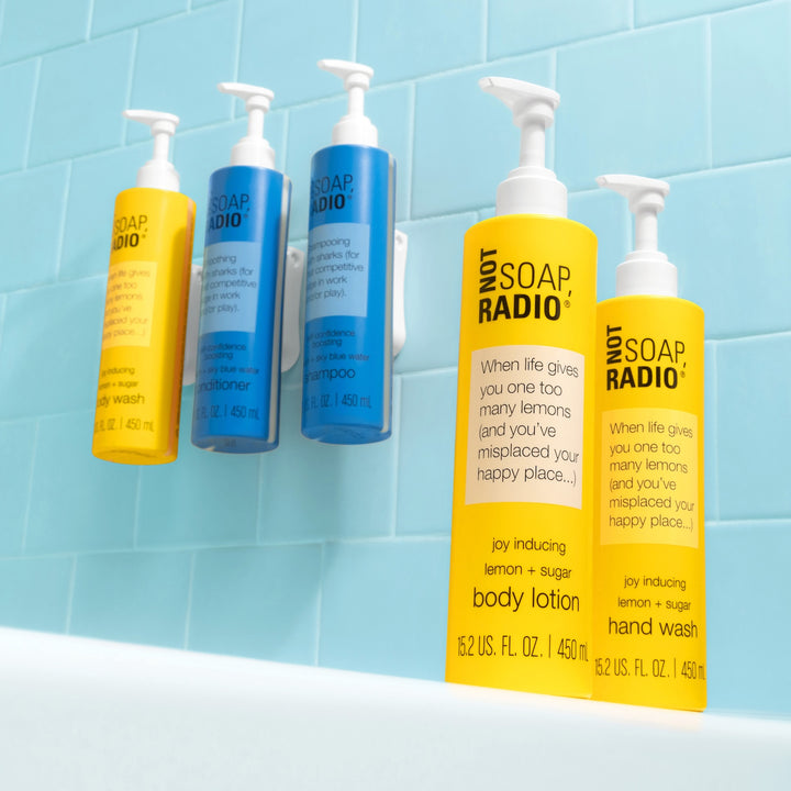 Wall mount for pump bottles