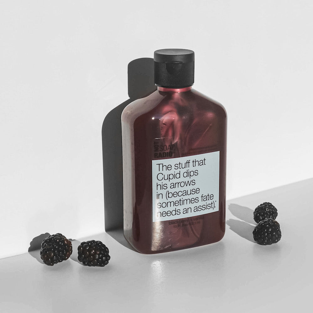 Blackberry vanilla aromatherapy body wash - Not Soap Radio 