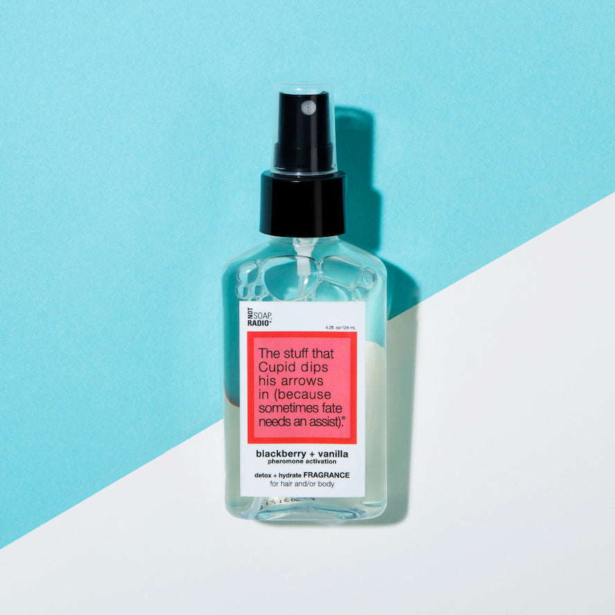 Not Soap Radio fragrance - blackberry vanilla essential oils, aromatherapy body spray 